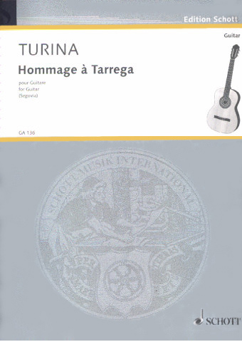 TURINA Joaquin (1882-1949 Espa�a)<br><br>Hommage � T�rrega op. 69